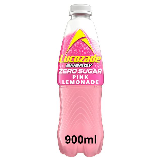 Lucozade Zero Pink Lemonade 900ml