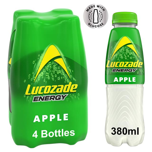 Lucozade Apple Blast Energy Drink 4x380ml
