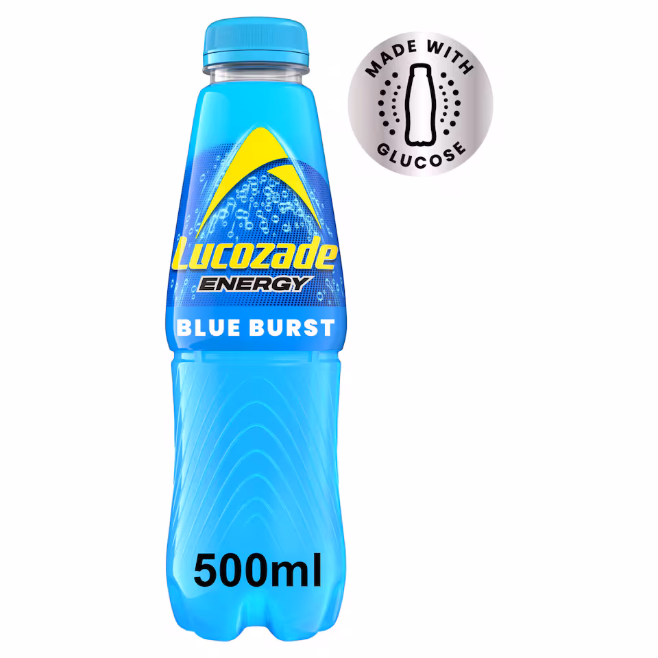 Lucozade Energy Drink - Blue Burst 500ml