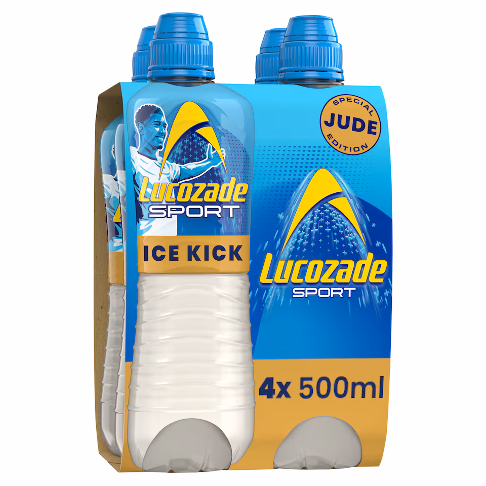 Lucozade Sport Drink Ice Kick 4x500ml