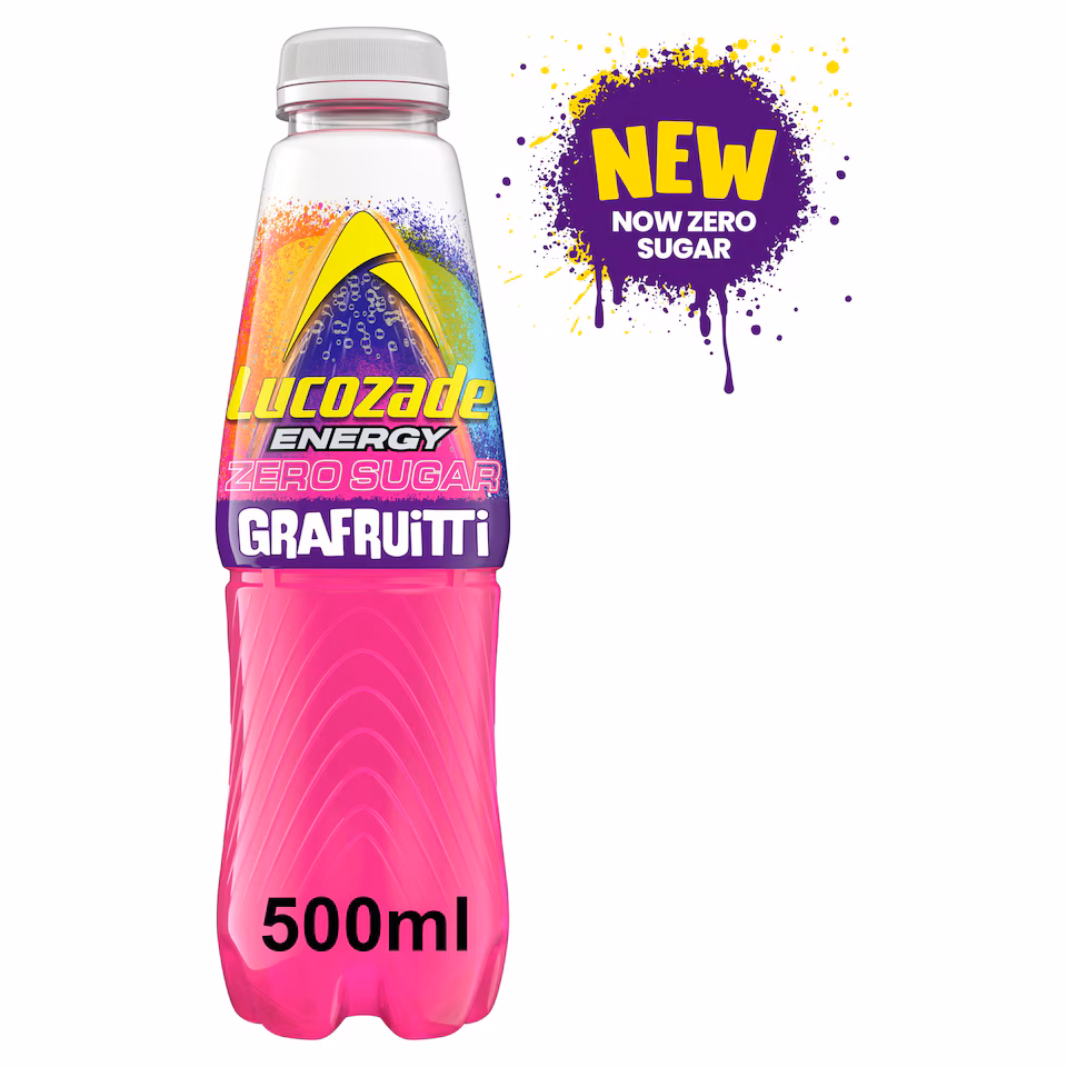 Lucozade Energy Drink Grafruitti 500ml