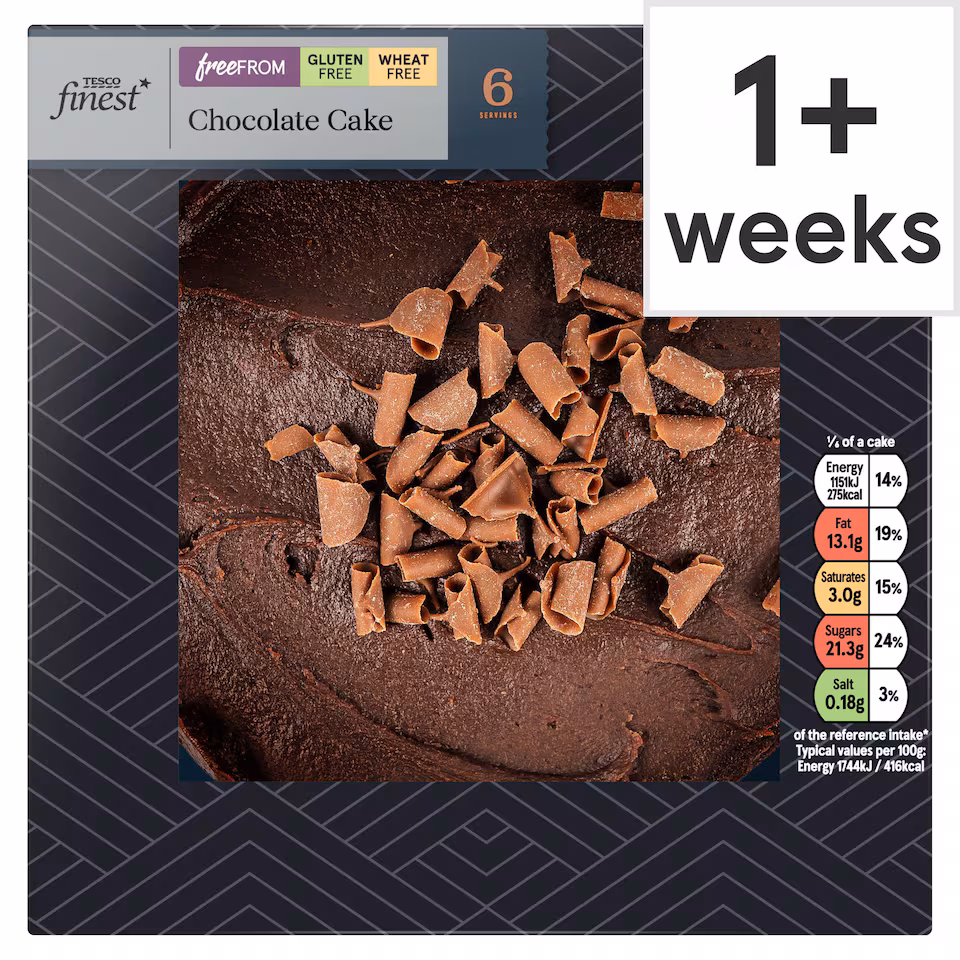 Tesco Finest Free From Chocolate Sponge Cake