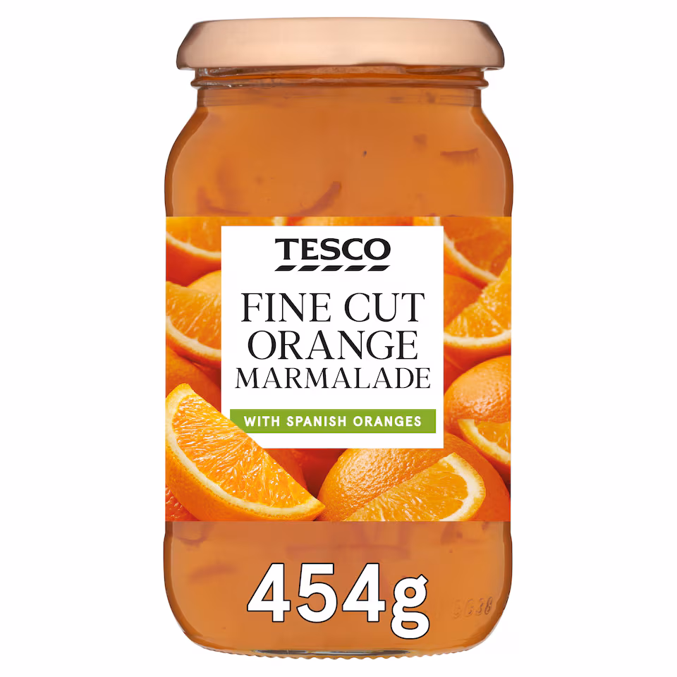 Tesco Fine Cut Orange Marmalade 454G