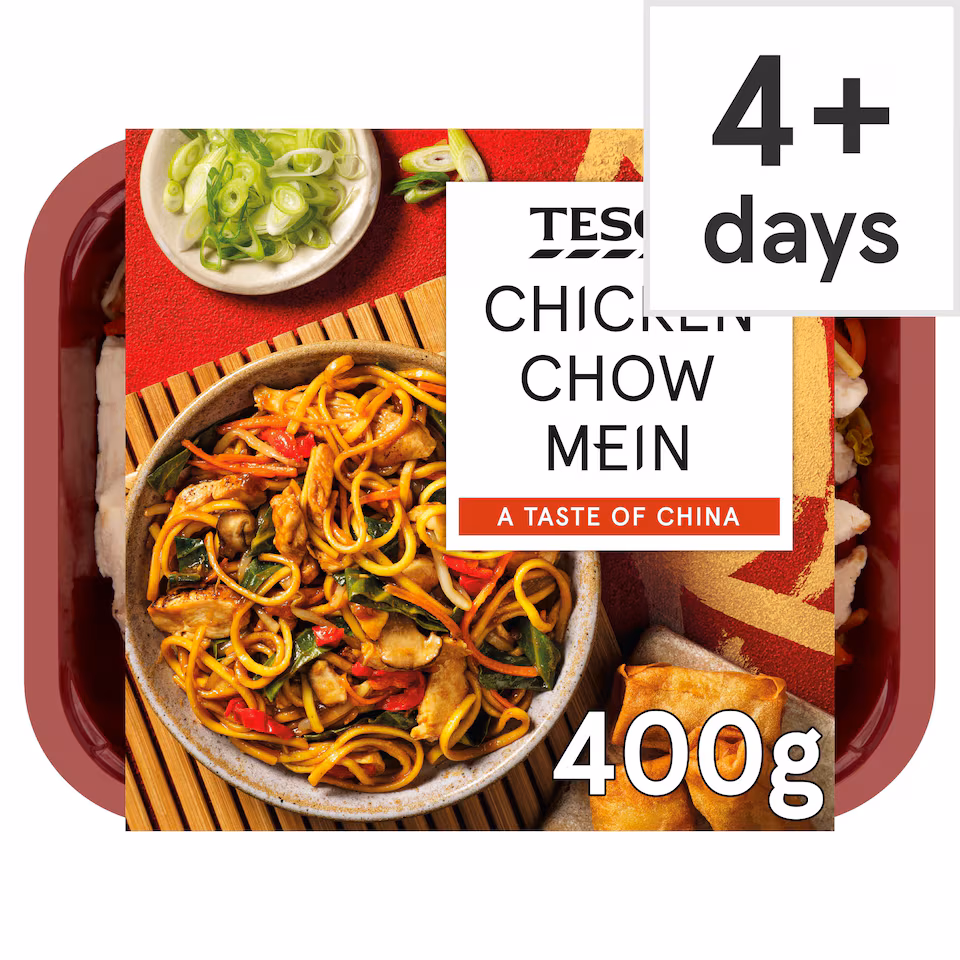 Tesco Chicken Chow Mein 400G