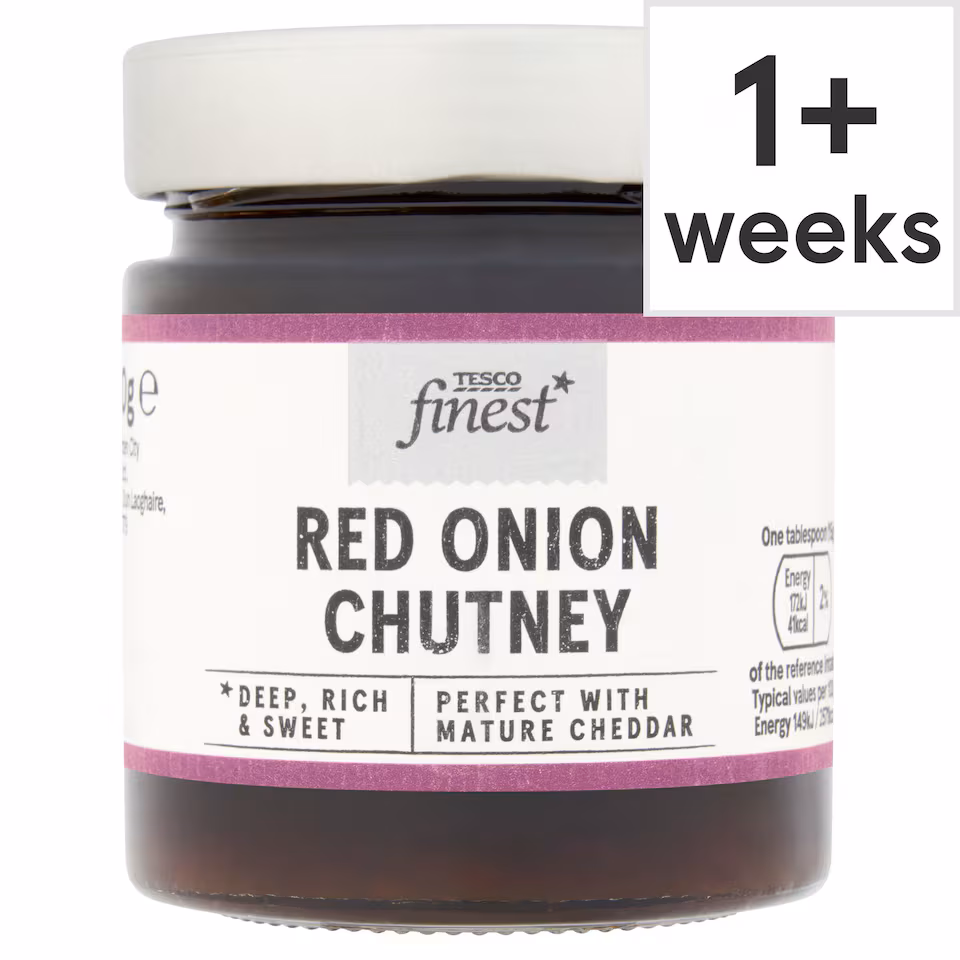 Tesco Finest Red Onion Chutney 230G