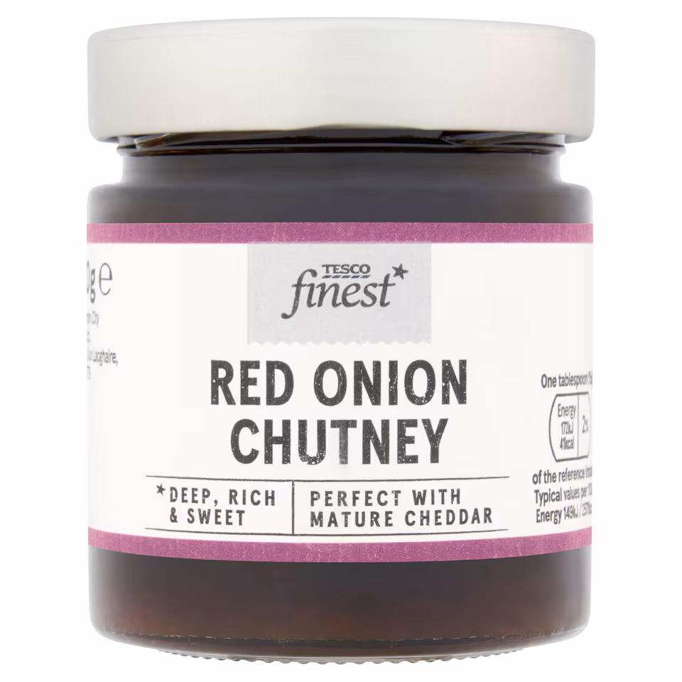 Tesco Finest Red Onion Chutney 230G