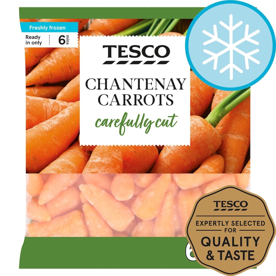 Tesco Chantenay Carrots 600G