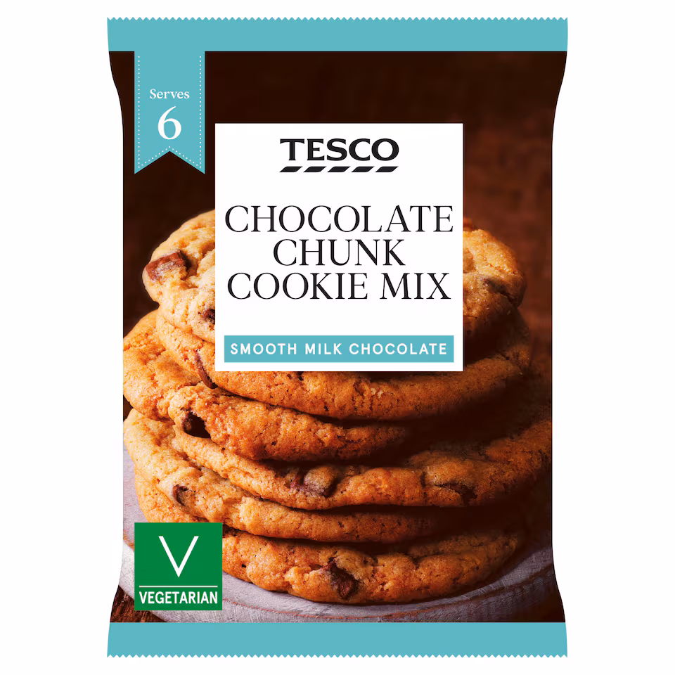 Tesco Chocolate Chunk Cookie Mix 285G