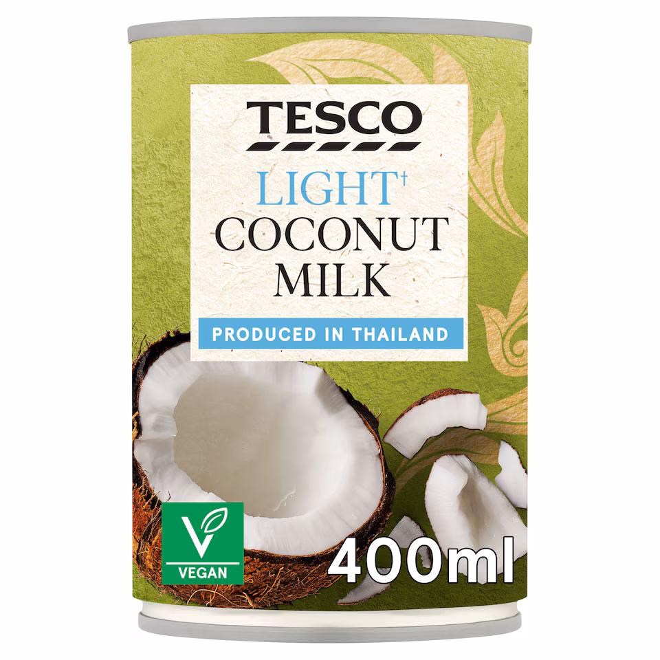 Tesco Light Coconut Milk 400Ml