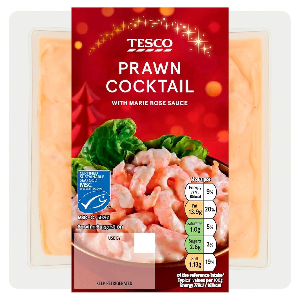 Tesco Prawn Cocktail 400G