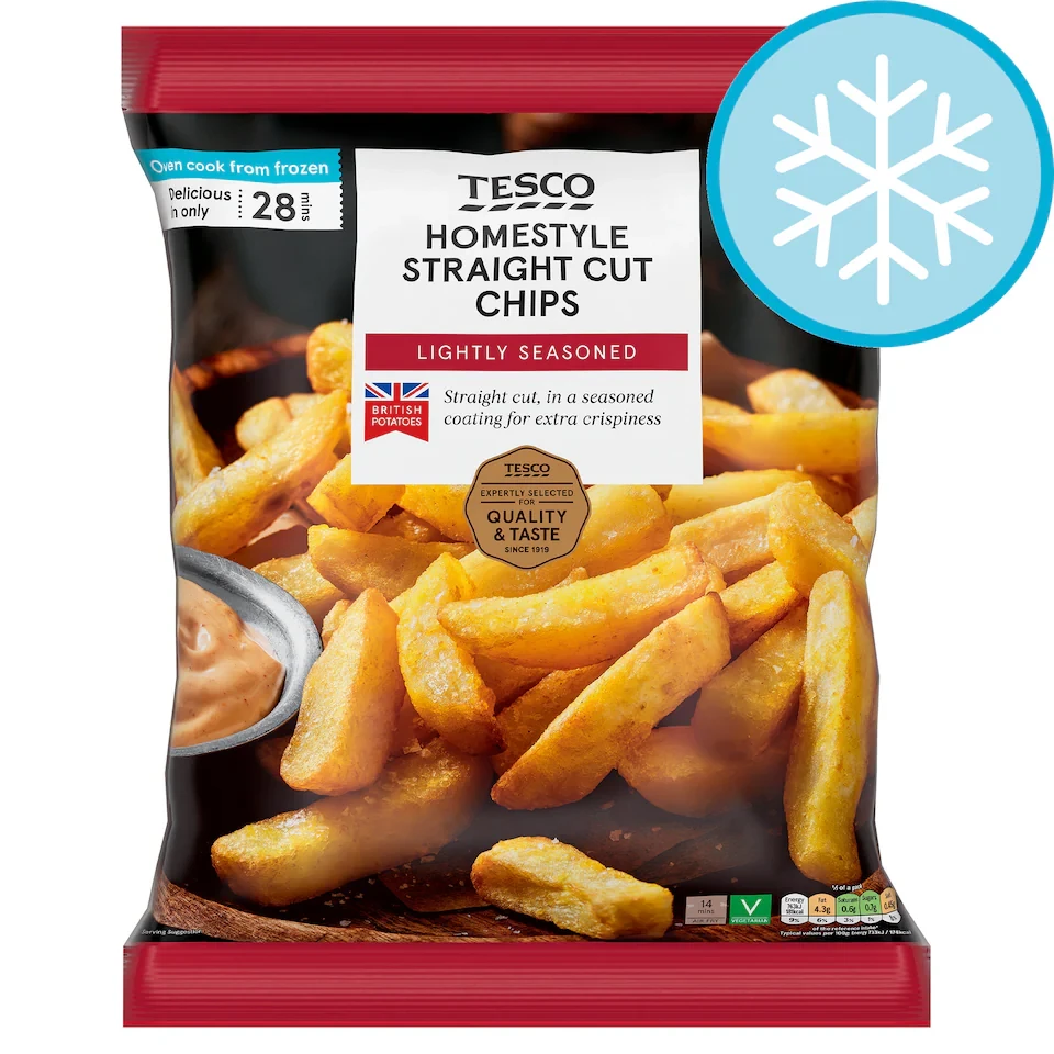 Tesco Homestyle Straight Cut Oven Chips 950G