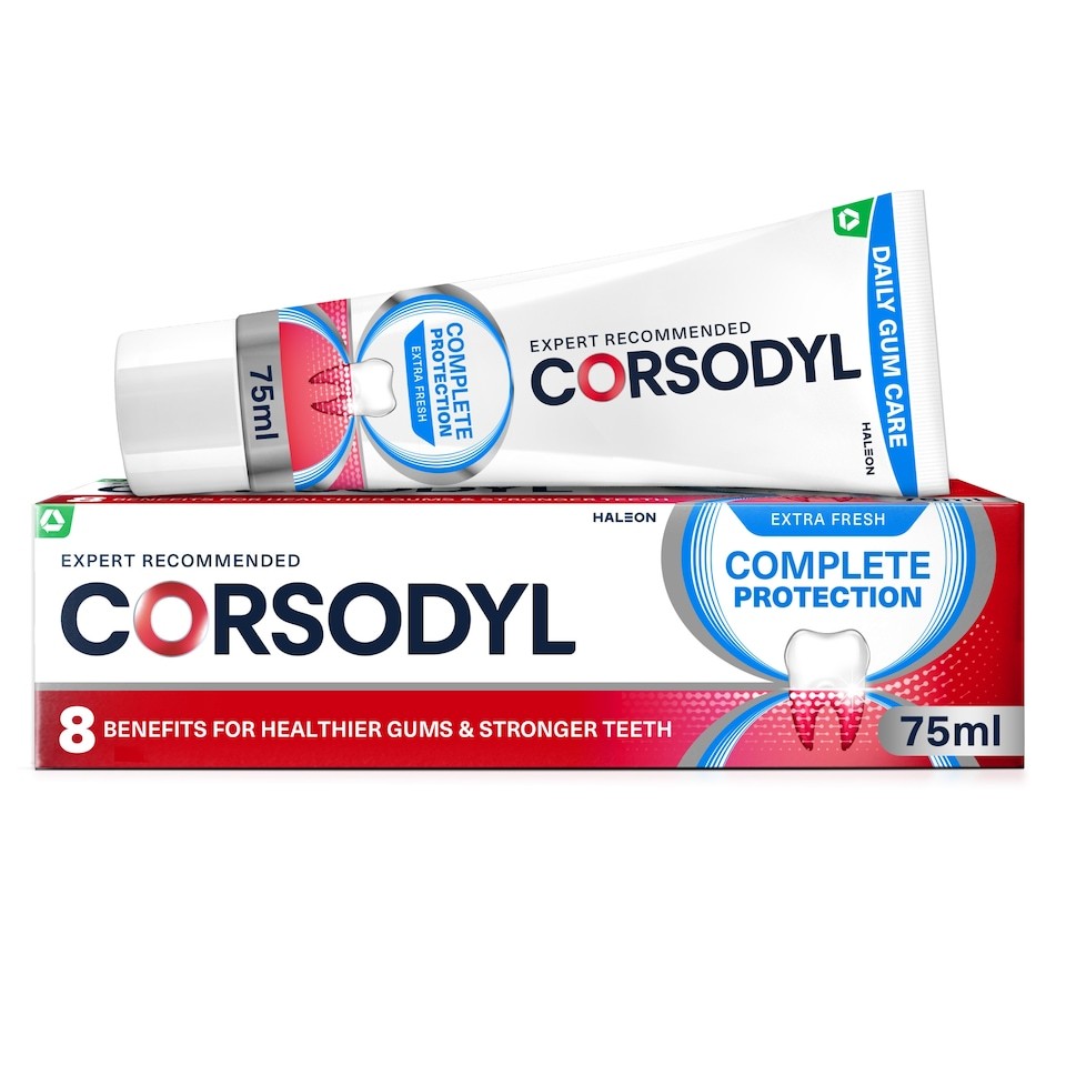 Corsodyl Complete Protection Toothpaste - Extra Fresh 75ml