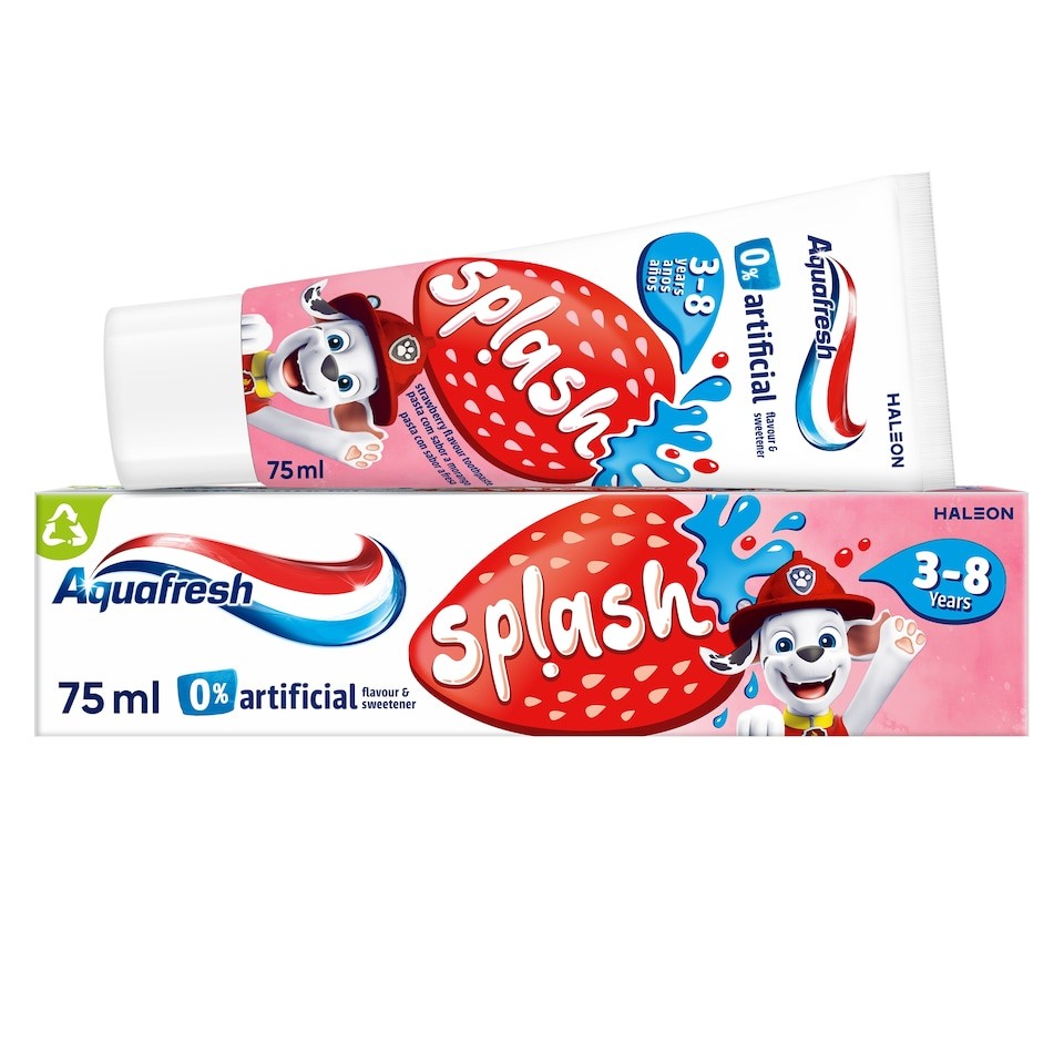 Aquafresh Kids Paw Patrol Splash Toothpaste 3-8 years 75ml