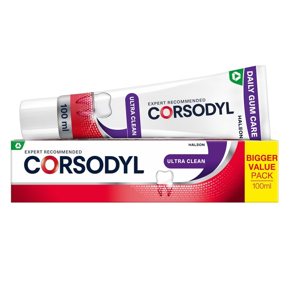 Corsodyl Ultra Clean Toothpaste 100Ml