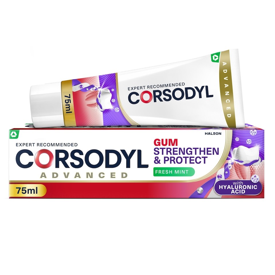 Corsodyl Gum Strengthen & Protect Toothpaste - Fresh Mint 75ml
