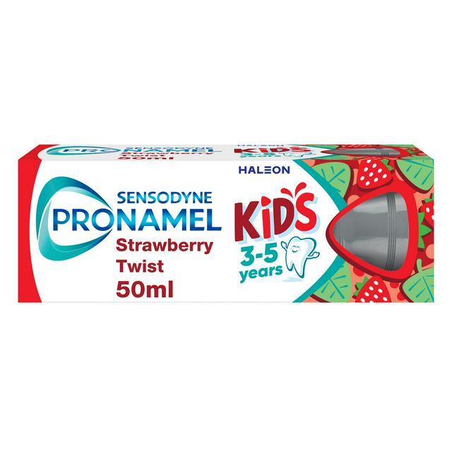 Sensodyne Pronamel Kids 3-5 Years Toothpaste Strawberry Twist 50ml