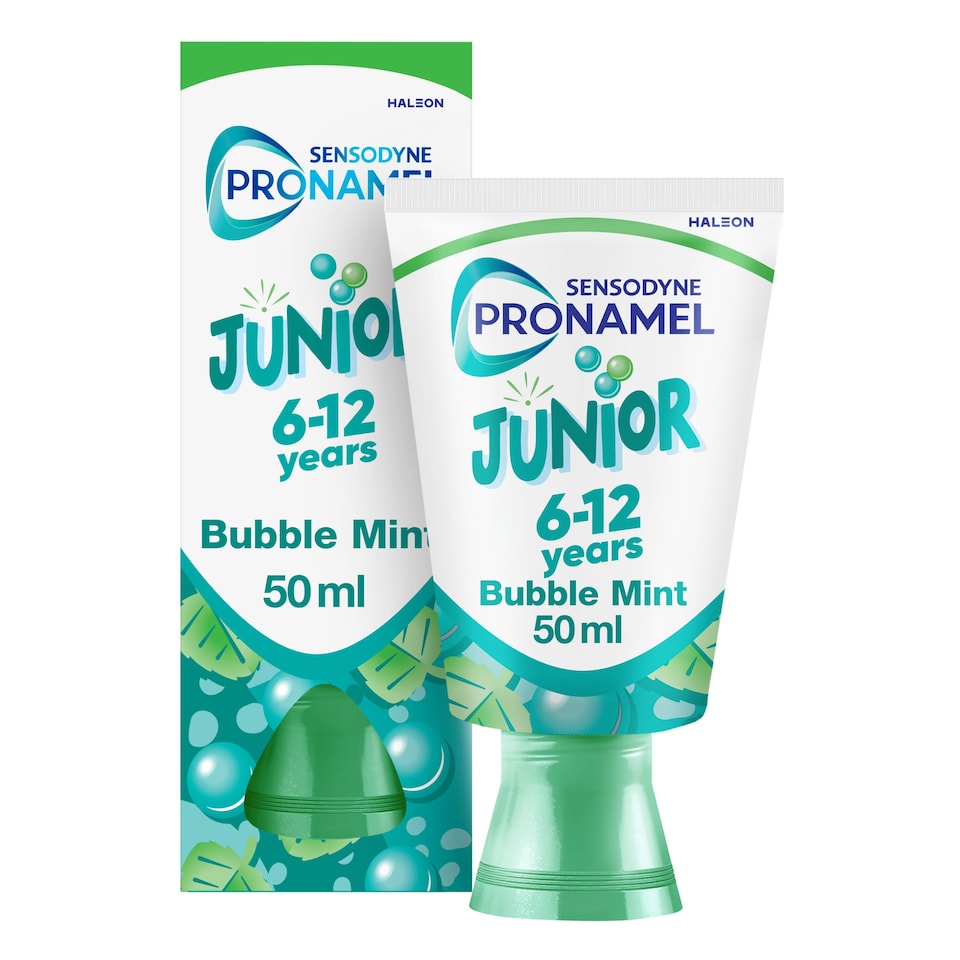 Sensodyne Pronamel Junior 6-12 Years Toothpaste Bubble Mint 50 ml
