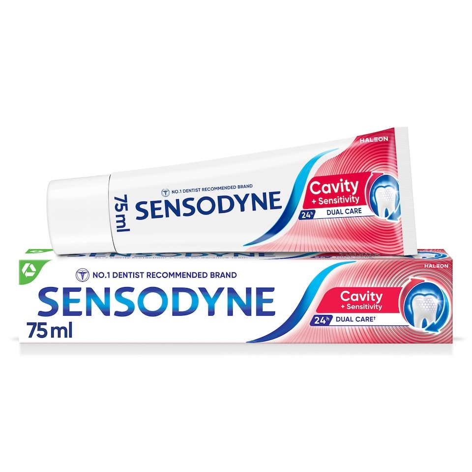 Sensodyne Cavity & Sensitivity Toothpaste 75ml
