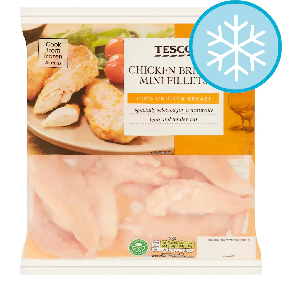 Tesco Chicken Breast Mini Fillets 500g