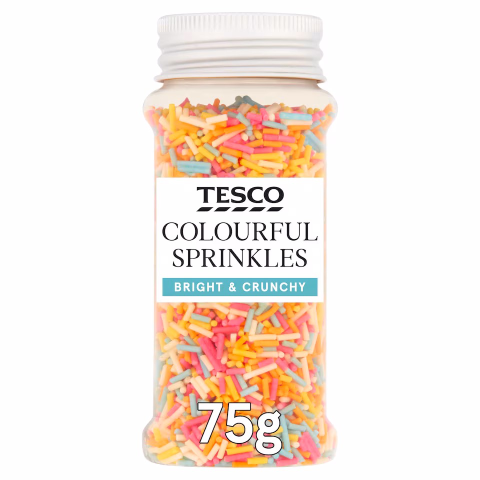 Tesco Colourful Sprinkles 70G