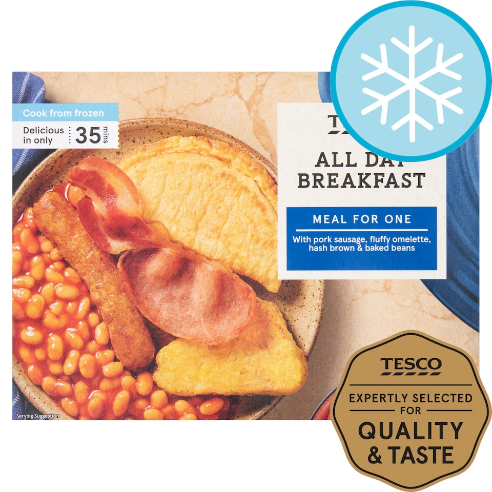 Tesco All Day Breakfast 350G