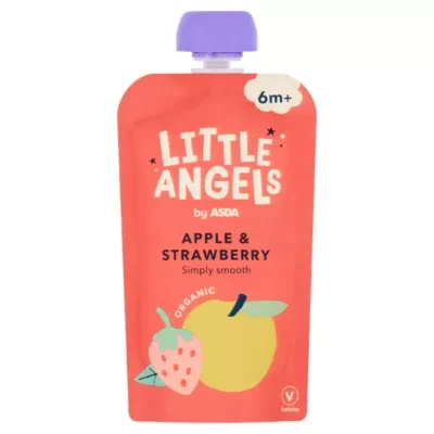 LITTLE ANGELS by ASDA Little Angels Apple & Strawberry 6m+ 120g