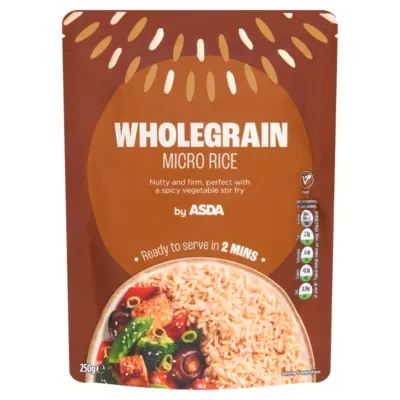ASDA Wholegrain Micro Rice 250g