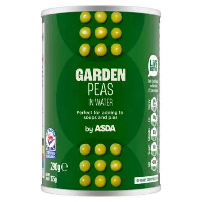 ASDA Garden Peas in Water 290g