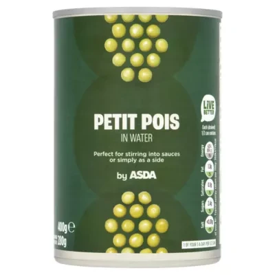 ASDA Petit Pois in Water 400g