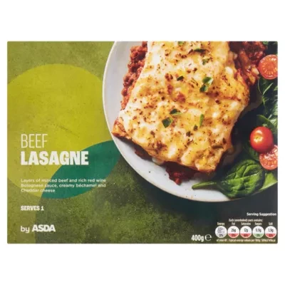 ASDA Beef Lasagne 400g