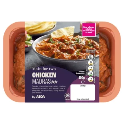 ASDA Main for Two Chicken Madras 400g