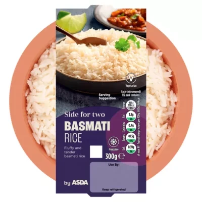 ASDA Side for Two Basmati Rice 300g