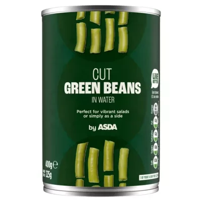 ASDA Cut Green Beans in Water 400g