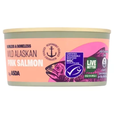 ASDA Wild Alaskan Pink Salmon 170g