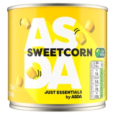 JUST ESSENTIALS by ASDA Just Essentials Sweetcorn 326g