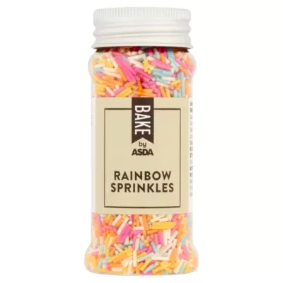 BAKE by ASDA BAKE by ASDA Rainbow Sprinkles 65g