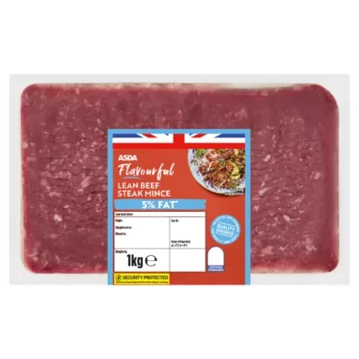 ASDA Flavourful Lean Beef Steak Mince 1kg