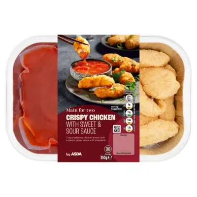 ASDA Main for Two Crispy Chicken with Sweet & Sour Sauce 350g