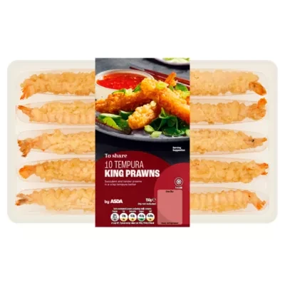 ASDA ASDA 10 Joyous Tempura King Prawns 150g