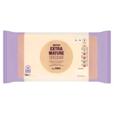 ASDA Extra Mature British Cheddar 750g