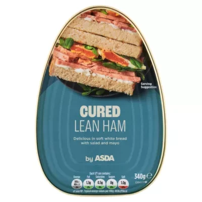 ASDA Cured Lean Ham 340g