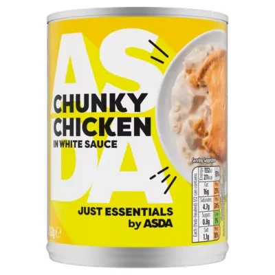 JUST ESSENTIALS by ASDA Just Essentials Chunky Chicken in White Sauce 392g