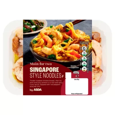 ASDA Main for Two Singapore Style Noodles 400g