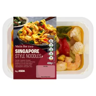 ASDA Singapore Style Noodles 400g