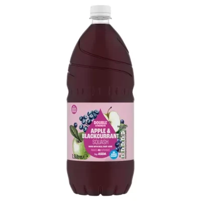 ASDA Apple & Blackcurrant Squash 1.5 Litres