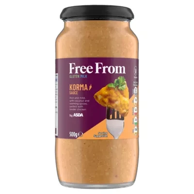 ASDA Free From Free From by  Korma Sauce 500g