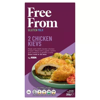 ASDA Free From Free From by  2 Chicken Kievs 260g