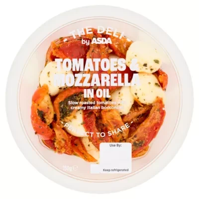 ASDA The Deli by  Tomatoes & Mozzarella in Oil 150g