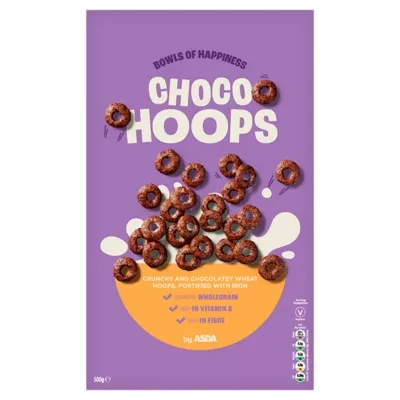 ASDA Choco Hoops 500g