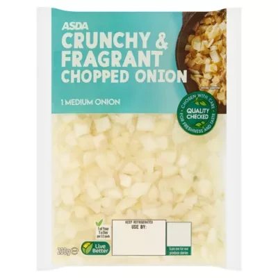 ASDA Crunchy & Fragrant Chopped Onion 200g